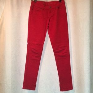 The Limited Denim Orange Leggings